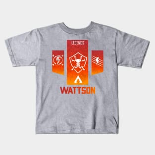 Apex Legend Banner - Wattson Kids T-Shirt